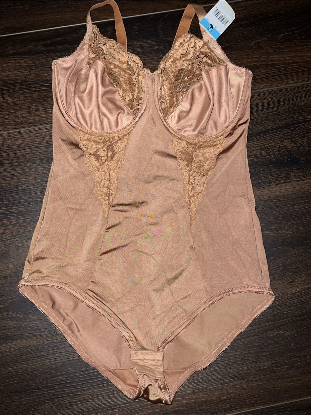 Maidenform Built-In Bra Body Shaper, Ultra Firm, Caramel, Size: 42C